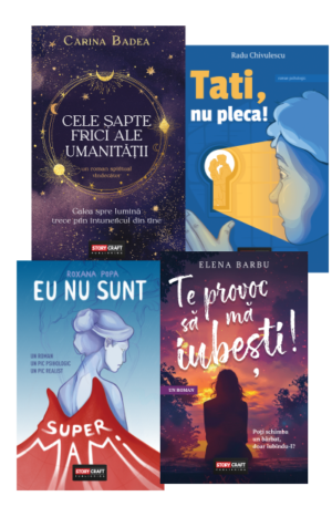 Cele sapte frici ale umanitatii + Tati nu pleca + Eu nu sunt supermami + Te provoc sa ma iubesti